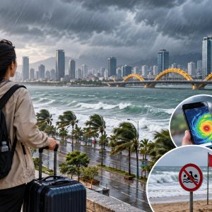 Du lịch Đà Nẵng gặp bão: Quy trình xử lý an toàn