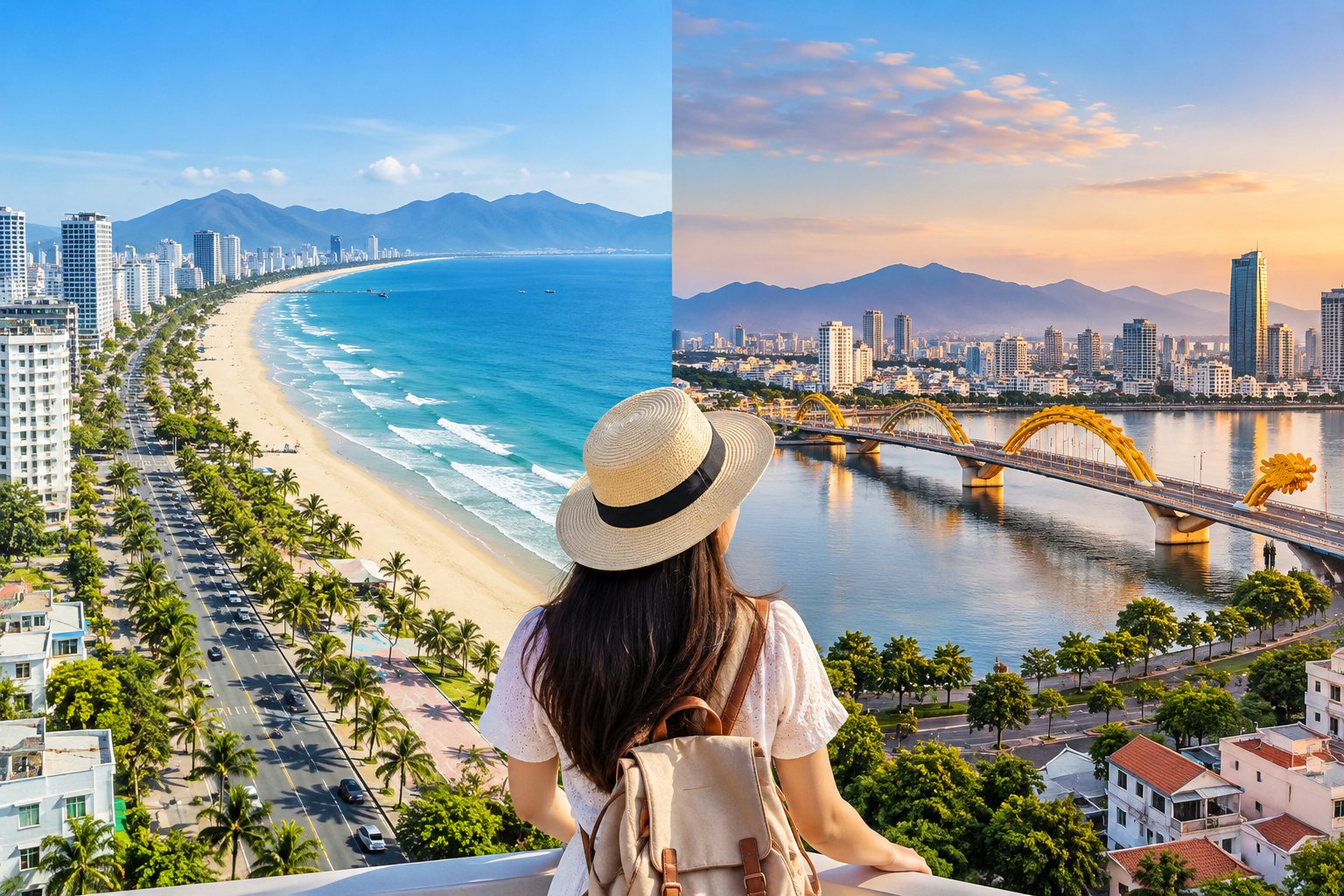 Ảnh minh hoạ: Nên ở gần biển hay trung tâm Đà Nẵng?