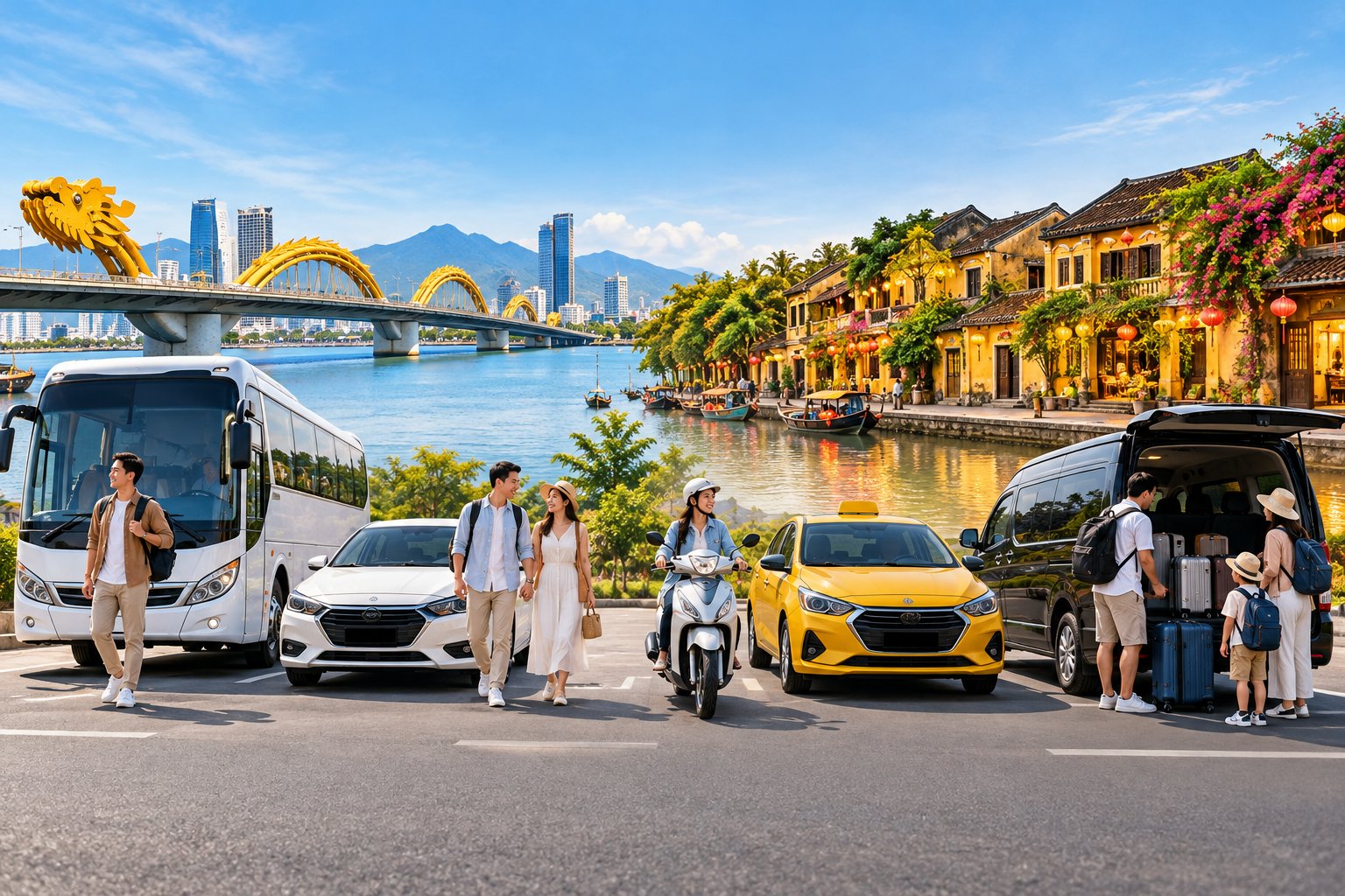 Từ Đà Nẵng đi phố cổ Hội An: Chọn xe nào? 1 Ảnh minh hoạ: Từ Đà Nẵng đi phố cổ Hội An: Chọn xe nào?