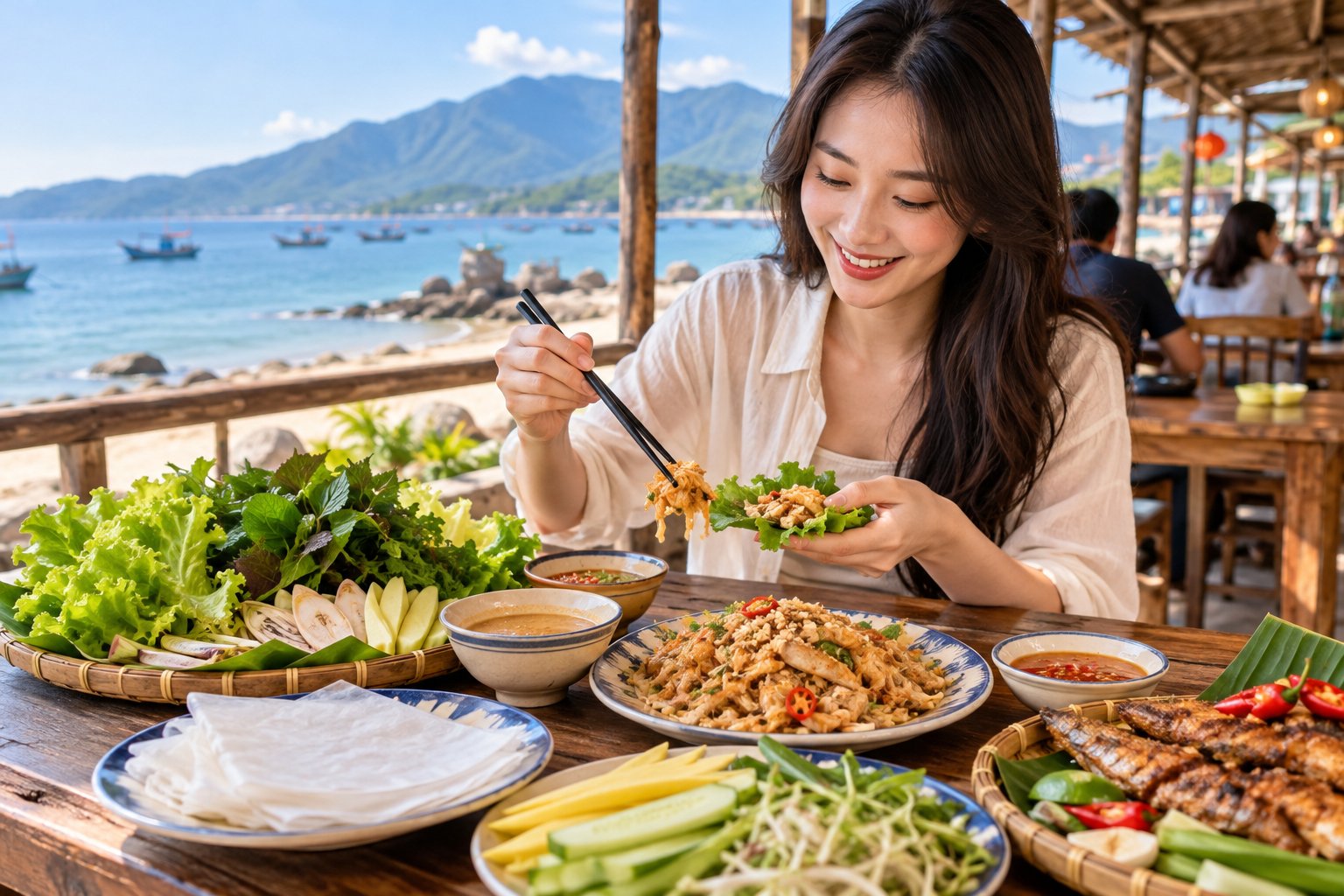 Ảnh minh hoạ: Gỏi cá Nam Ô Đà Nẵng: cách ăn và lịch trình