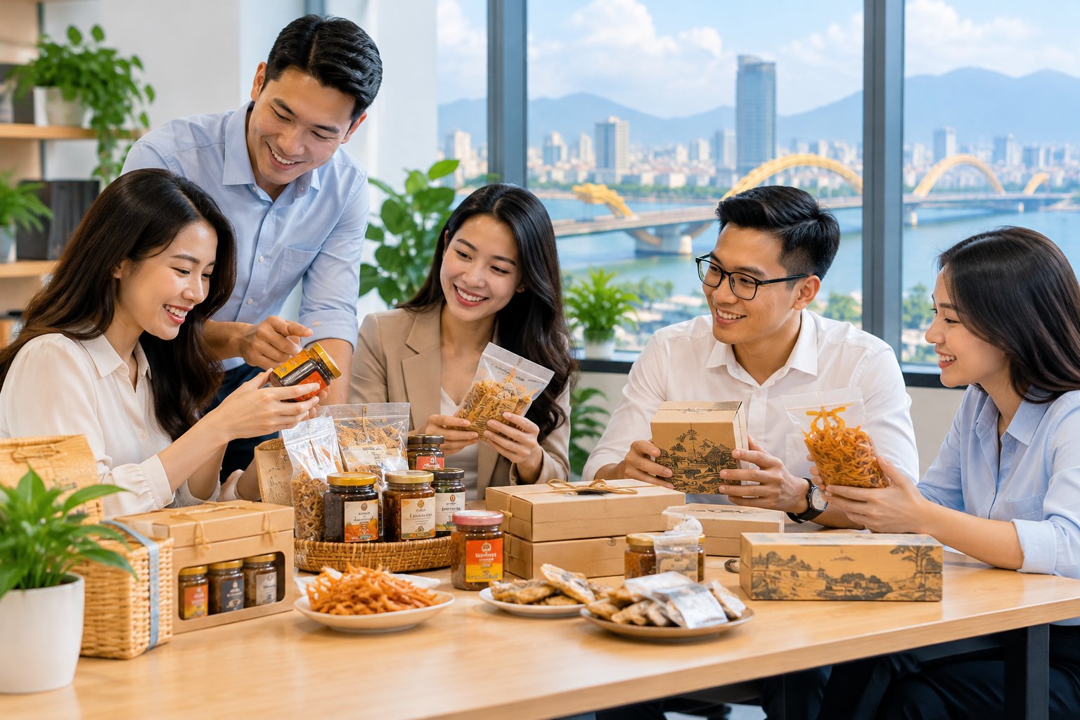 Ảnh minh hoạ: Quà Đà Nẵng cho đồng nghiệp: Chọn gọn, dễ chia