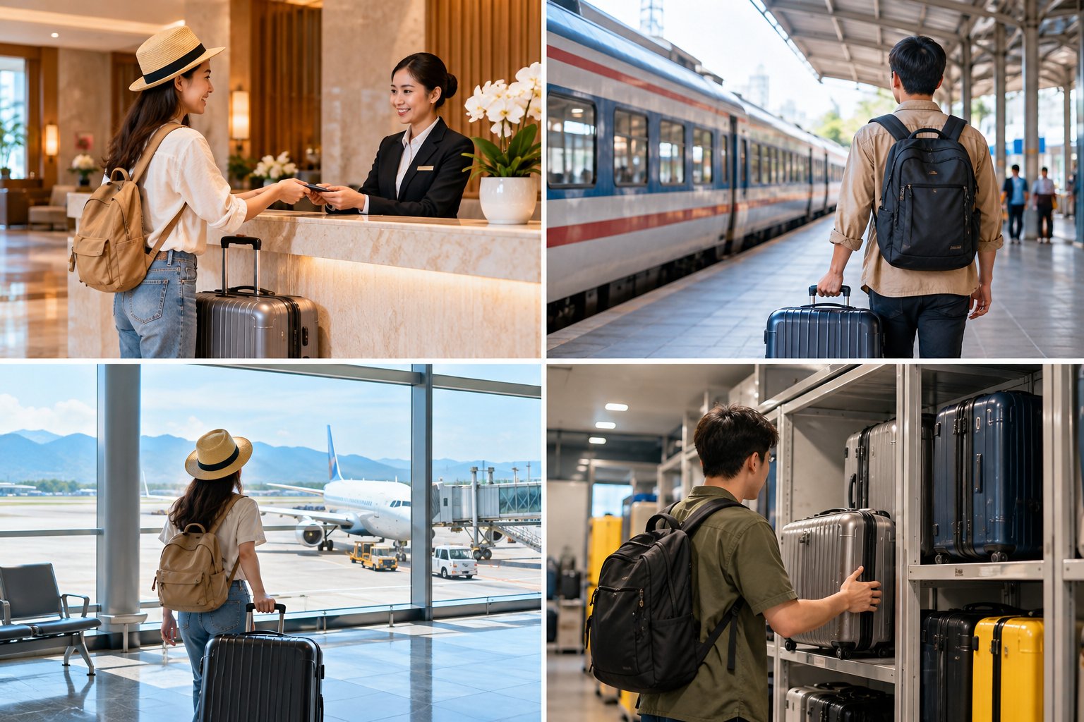 Ảnh minh hoạ: Gửi hành lý ở Đà Nẵng: nên kiểm tra nơi nào trước?