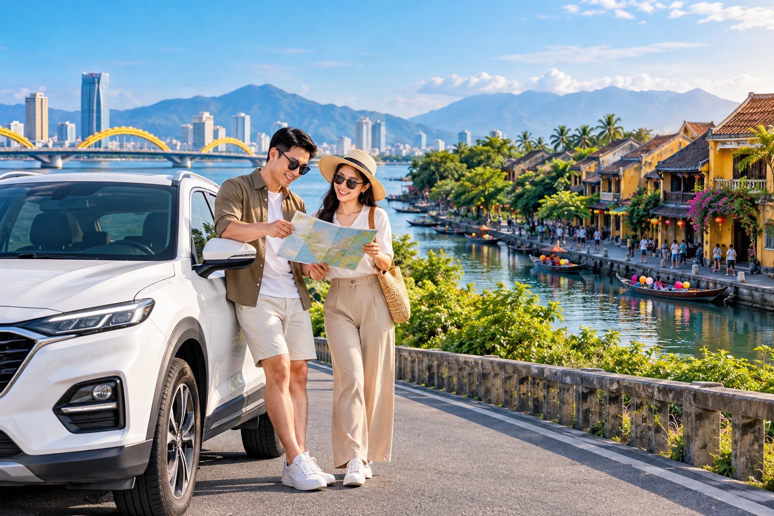 Ảnh minh hoạ: Thuê xe ô tô Đà Nẵng: kinh nghiệm chọn dịch vụ