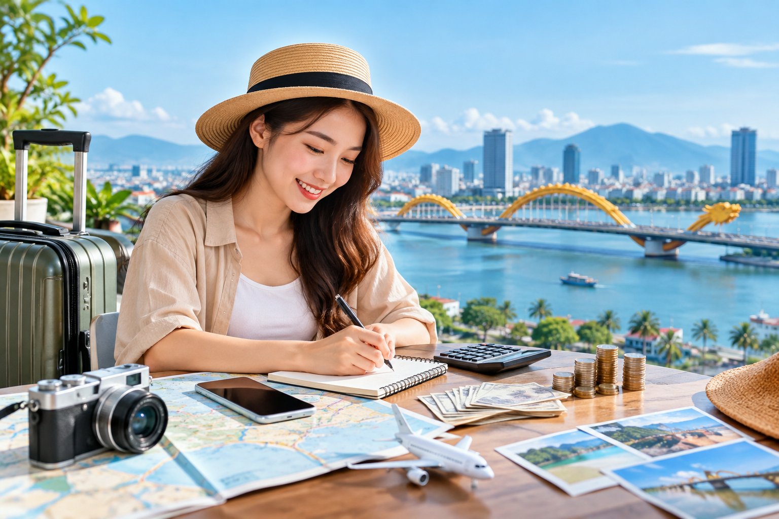Ảnh minh hoạ: Dự trù chi phí du lịch Đà Nẵng tự túc
