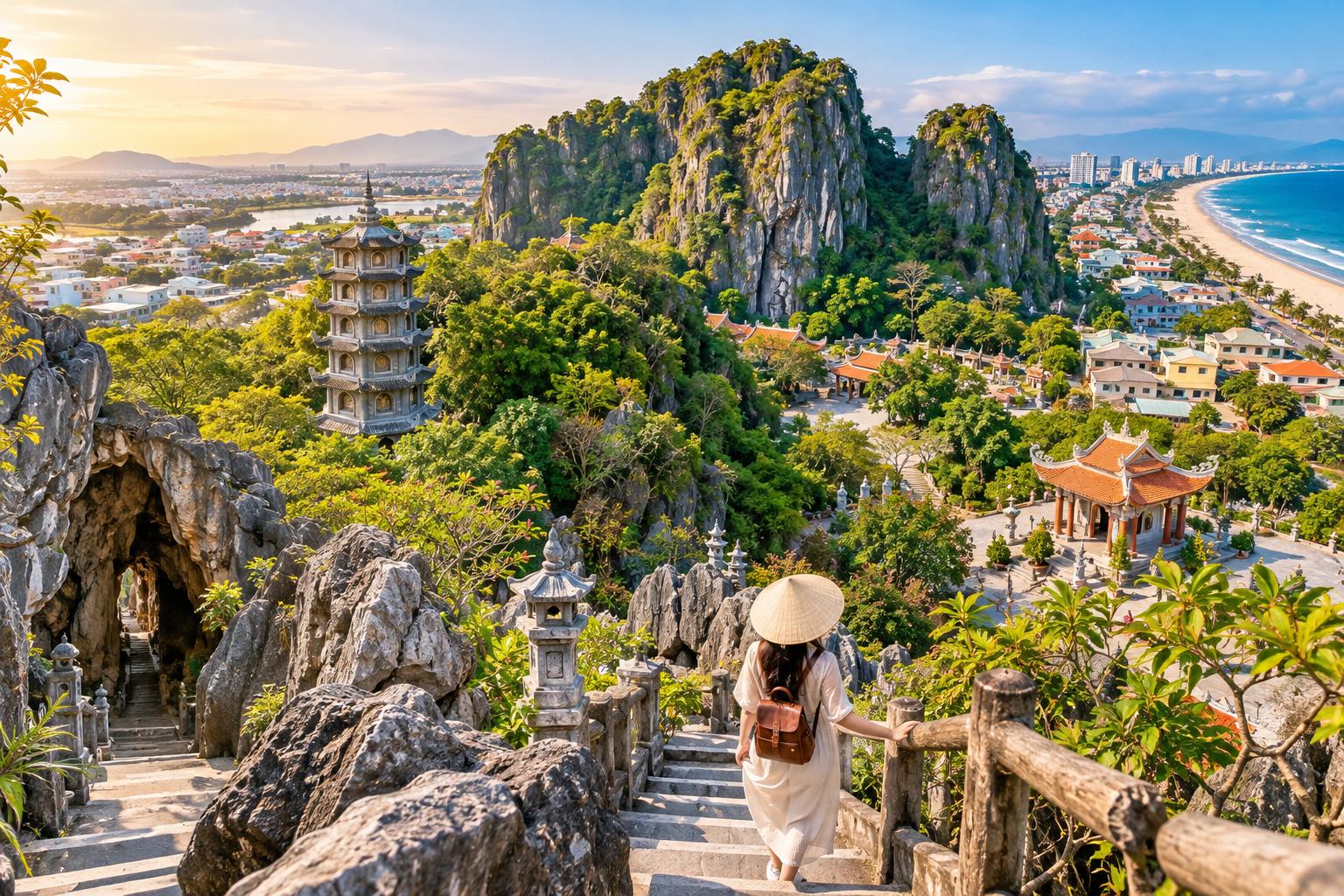 Kinh nghiệm đi Ngũ Hành Sơn: lộ trình theo thể lực 2 Ảnh minh hoạ: Kinh nghiệm đi Ngũ Hành Sơn: lộ trình theo thể lực