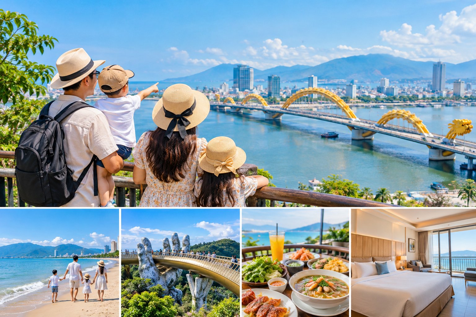 Ảnh minh hoạ: Lịch trình Đà Nẵng 4 ngày 3 đêm cho gia đình