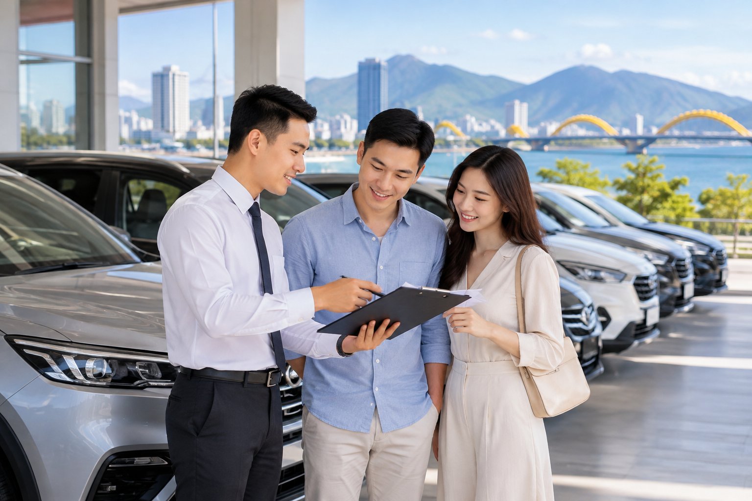 Ảnh minh hoạ: Thuê xe ô tô Đà Nẵng: kinh nghiệm chọn dịch vụ